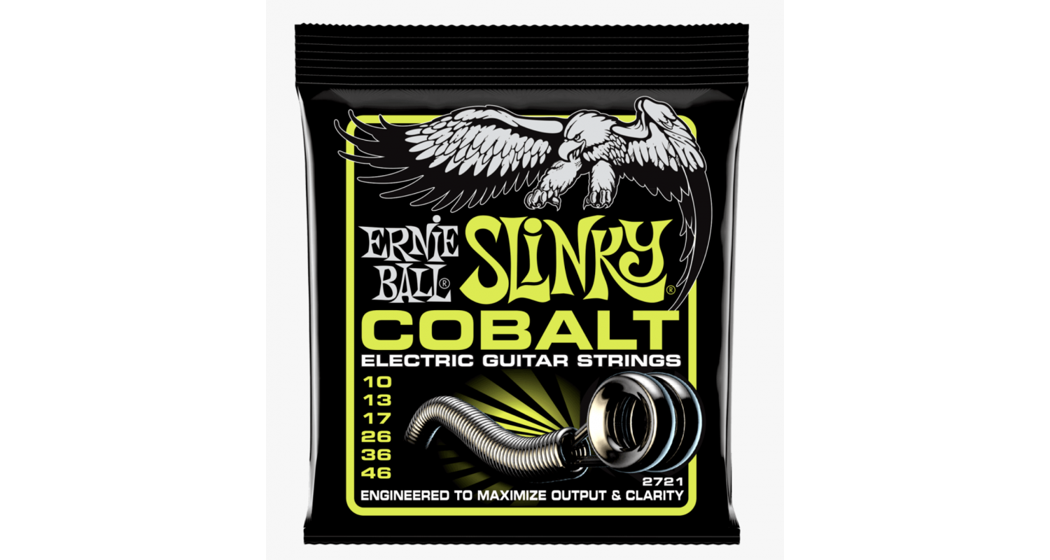 Cuerdas guitarra eléctrica Ernie Ball 2721 COBALT REGULAR