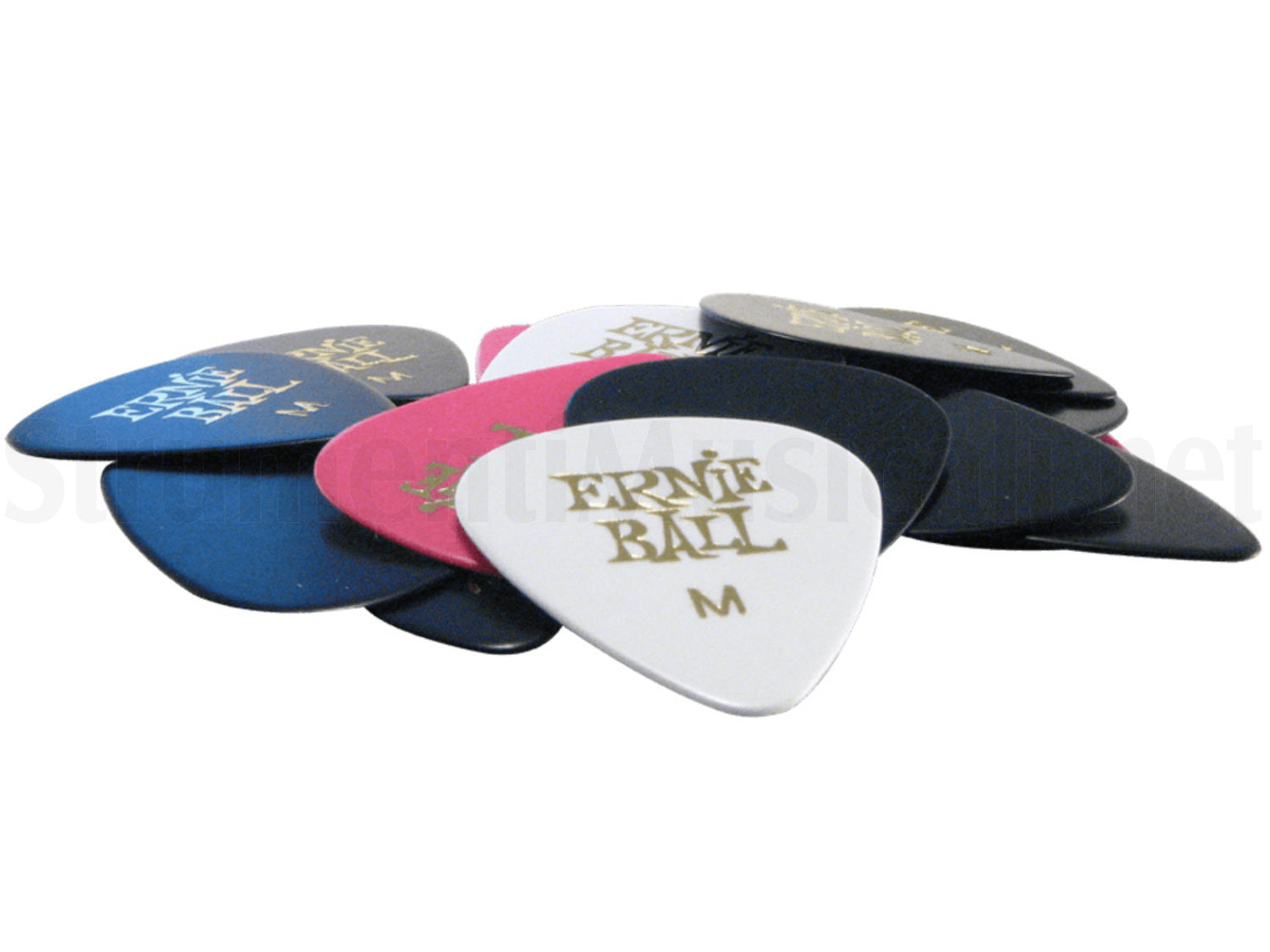 Pack de 12 uñetas Ernie Ball 9178 12 SIDEMAN M ASST