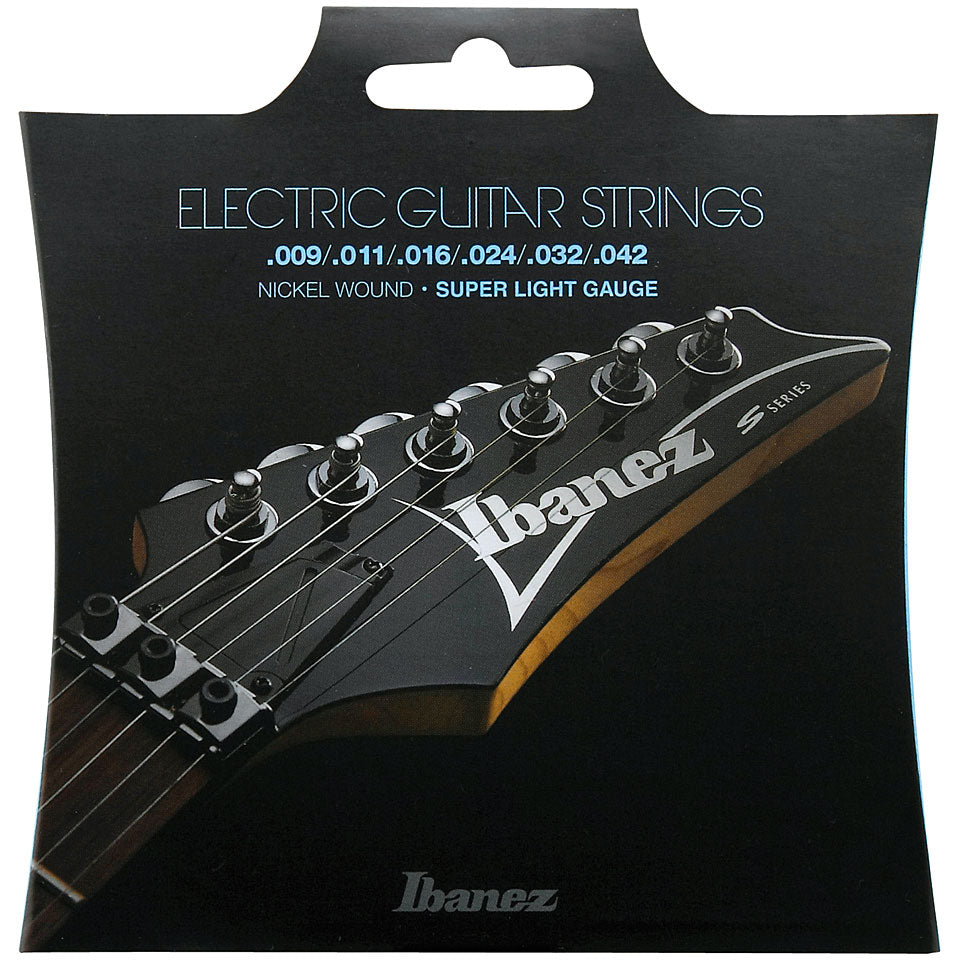 Set cuerdas guitarra eléctrica Ibanez IEGS6 009-042