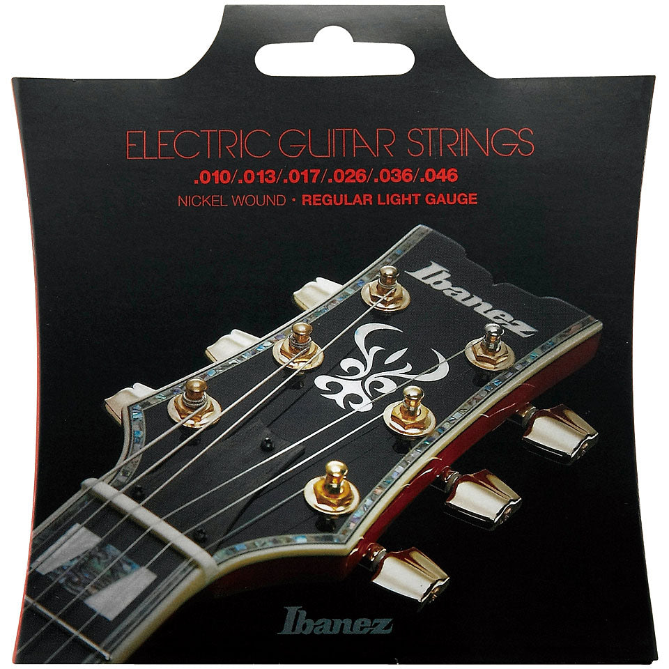 Set cuerdas guitarra eléctrica Ibanez IEGS61 10-46