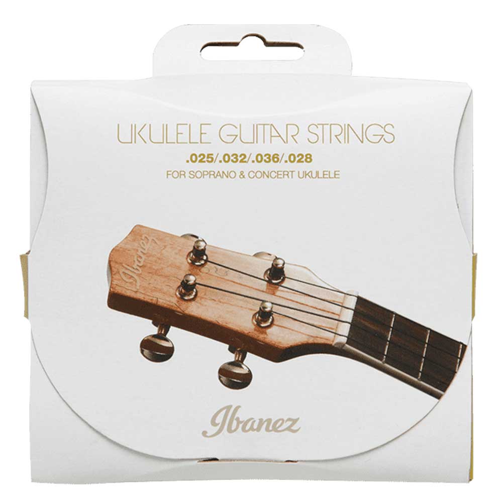 Set de cuerdas Ukelele nylon Ibanez IUKS4