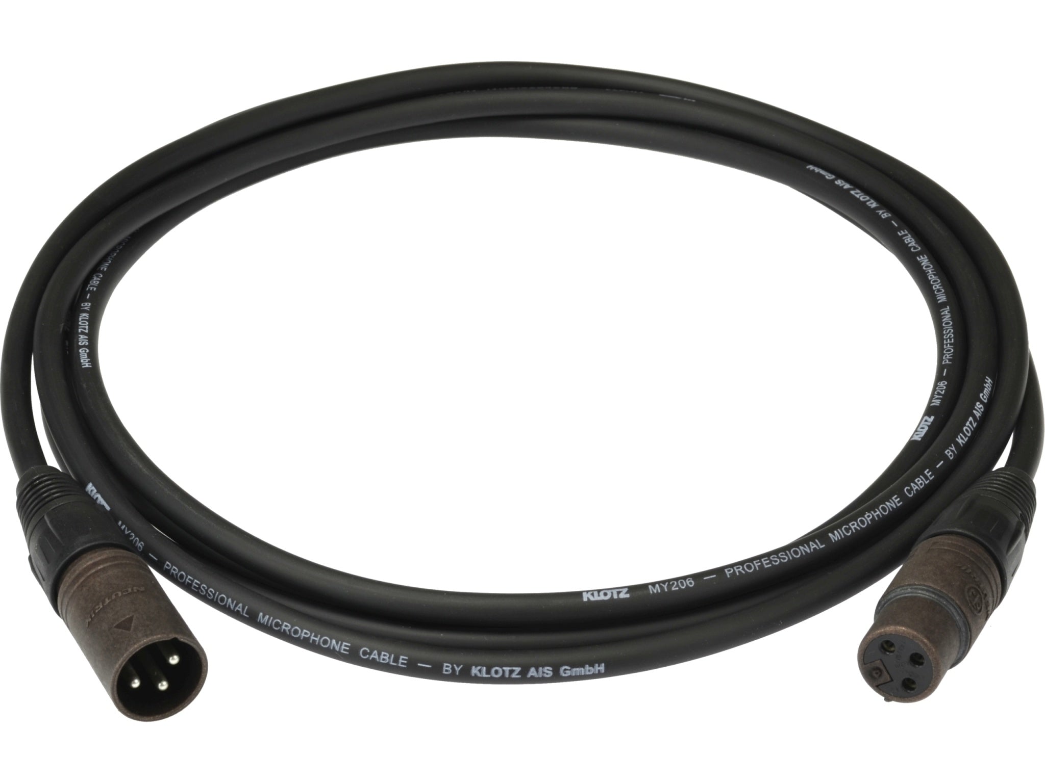 Cable de micrófono Klotz XLR M1FM1K0300 3 metros