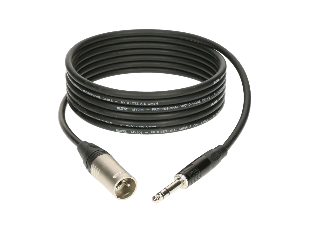 Cable XLR macho-Plug stereo Klotz M1MS1K0300 3 metros