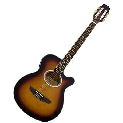 Guitarra electroacústica Freeman FRA95NCET nylon sunburst