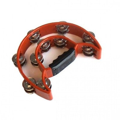 Pandero Baldassare PTWJ220R medialuna color rojo
