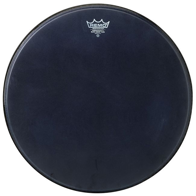 Parche Remo Black Suede Powerstroke P3-1820-ES - 20 pulgadas