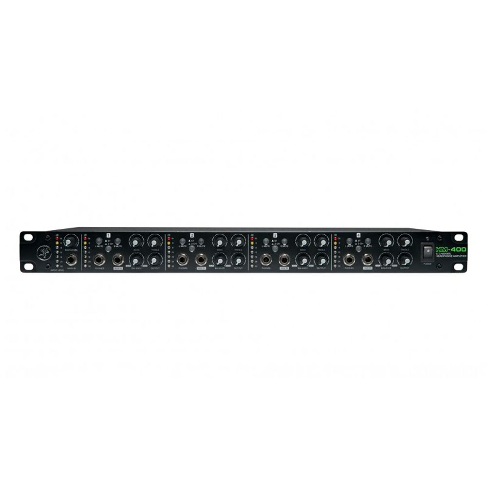 Amplificador de audífonos Mackie HM-400 4 canales