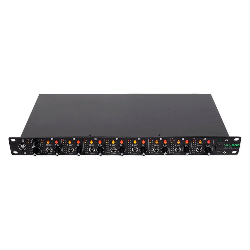 Amplificador de audífonos Mackie HM-800 de 8 canales