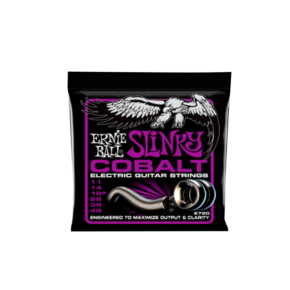 Cuerdas para guitarra eléctrica ERNIE BALL 11-48 Power Slinky Cobalt