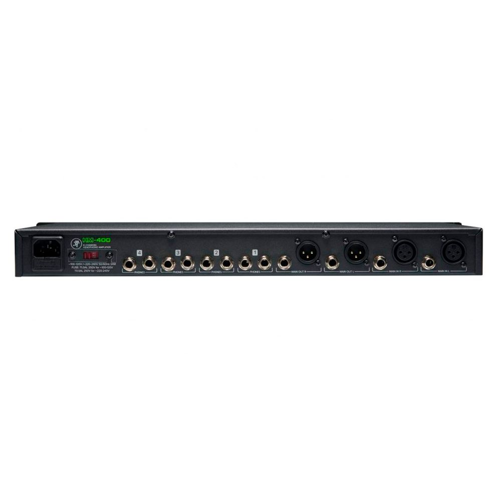Amplificador de audífonos Mackie HM-400 4 canales