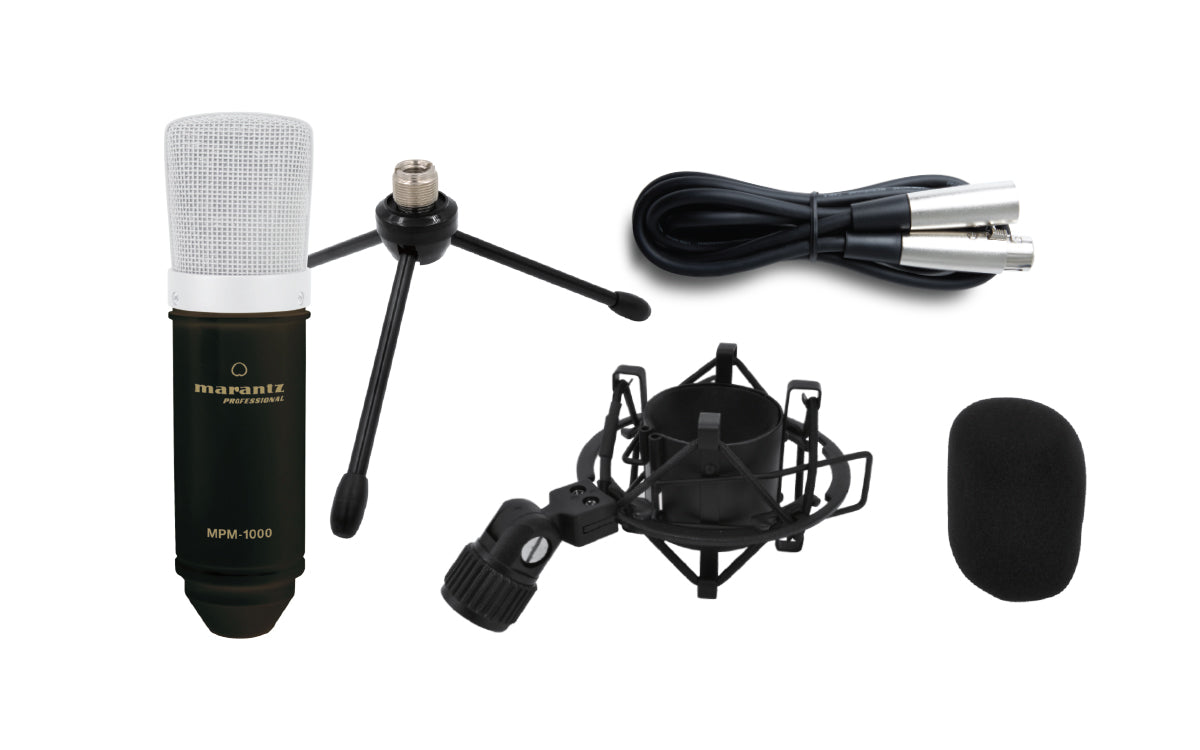 Micrófono condensador de estudio MARANTZ MPM-1000 XLR