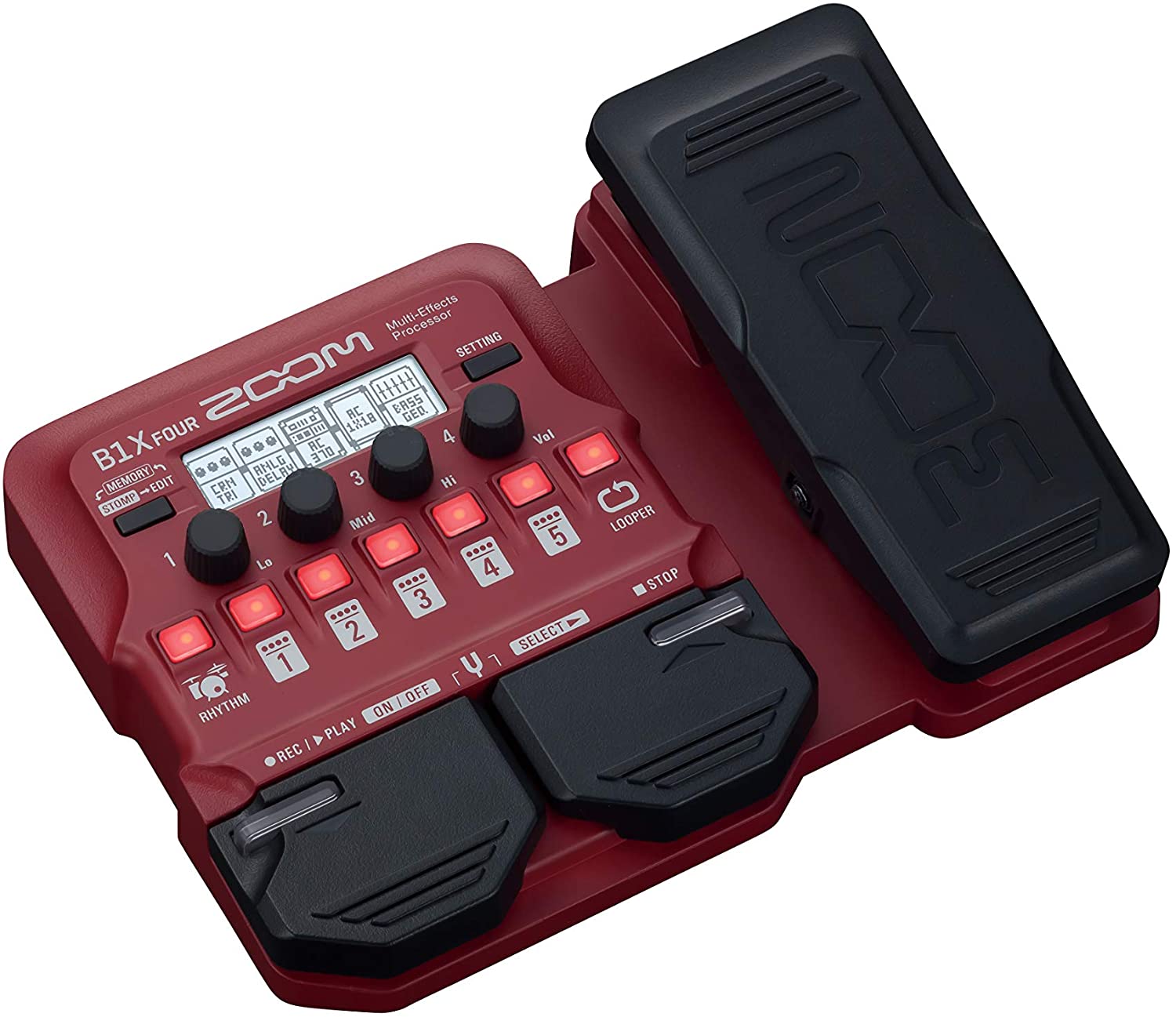 PEDALERA MULTIEFECTO DE BAJO ZOOM B1X FOUR