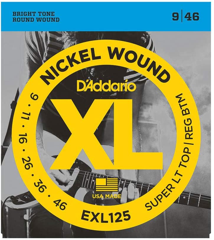 Set Cuerdas guitarra eléctrica Daddario EXL125 009