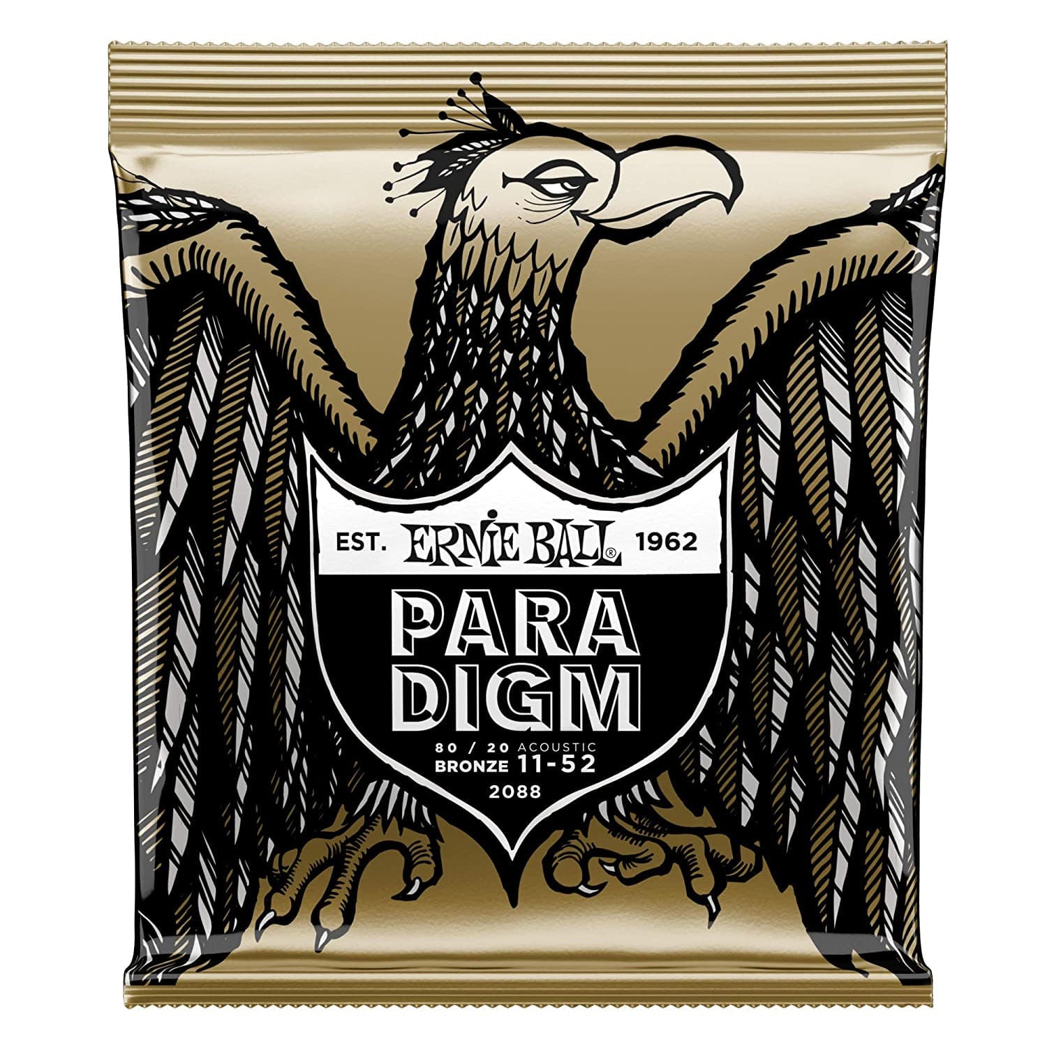 CUERDAS GUITARRA FOLK ERNIE BALL PARADIGM LIGHT 80/20 11-52