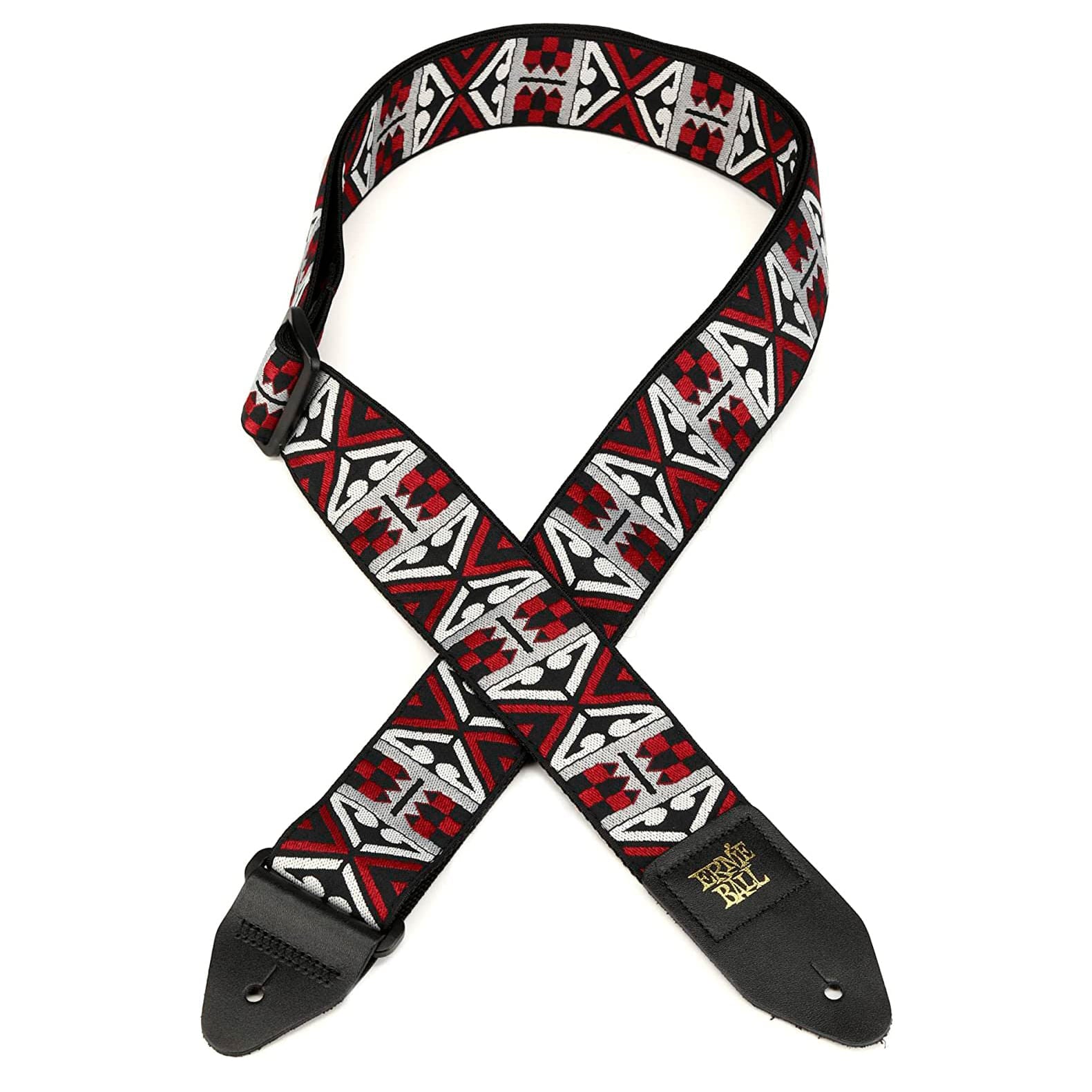 CORREA DE GUITARRA ERNIE BALL PRIMAL RED JACQUARD