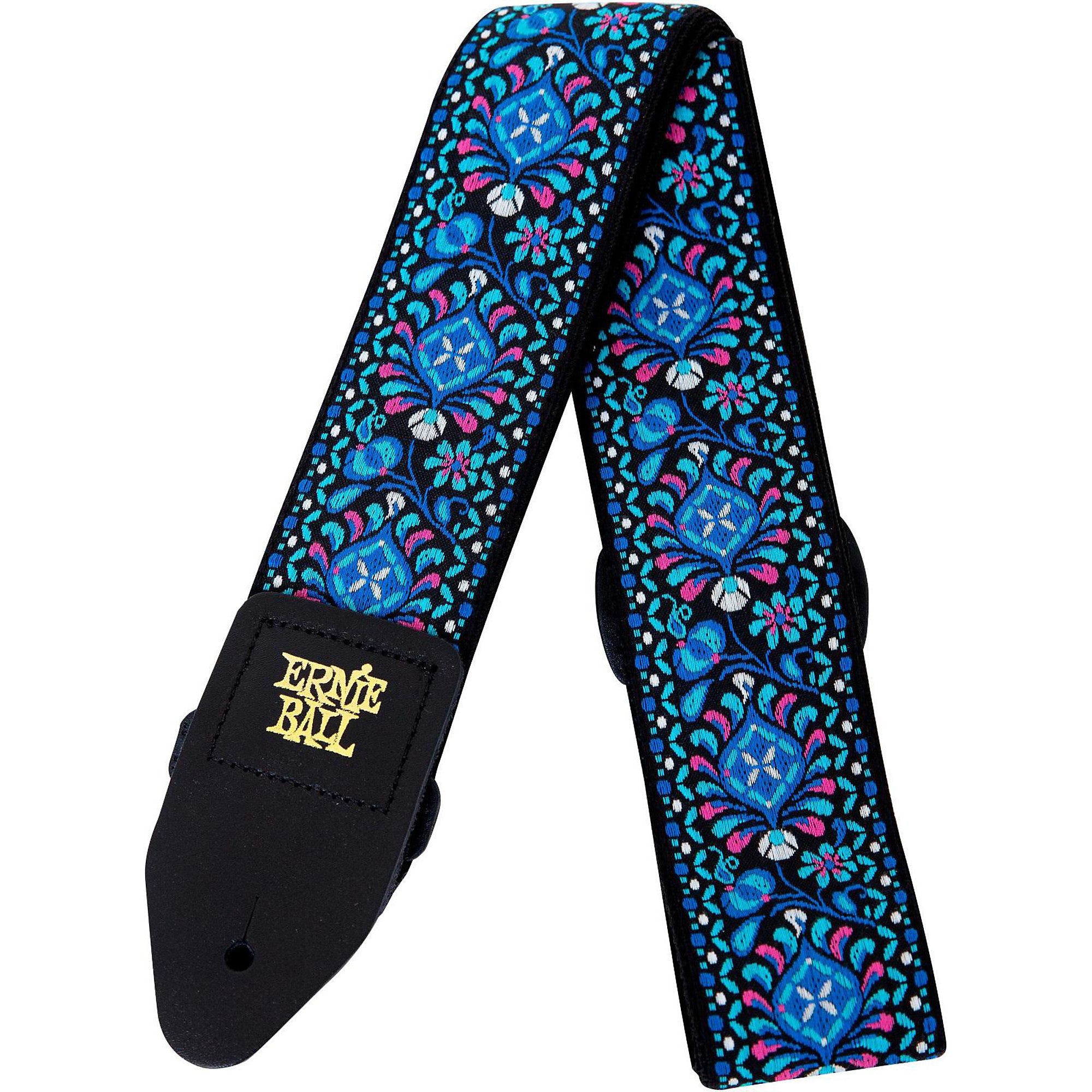 Correa para guitarra Ernie Ball P04097 Indigo Orchid Jacquard