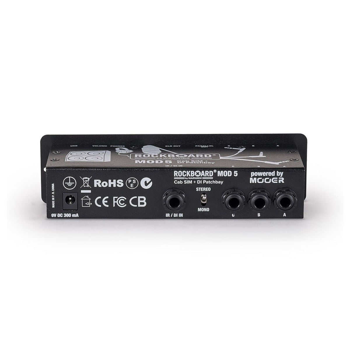 DI Patchbay Rockboard RBO B MOD 5 con Simulador de Parlante