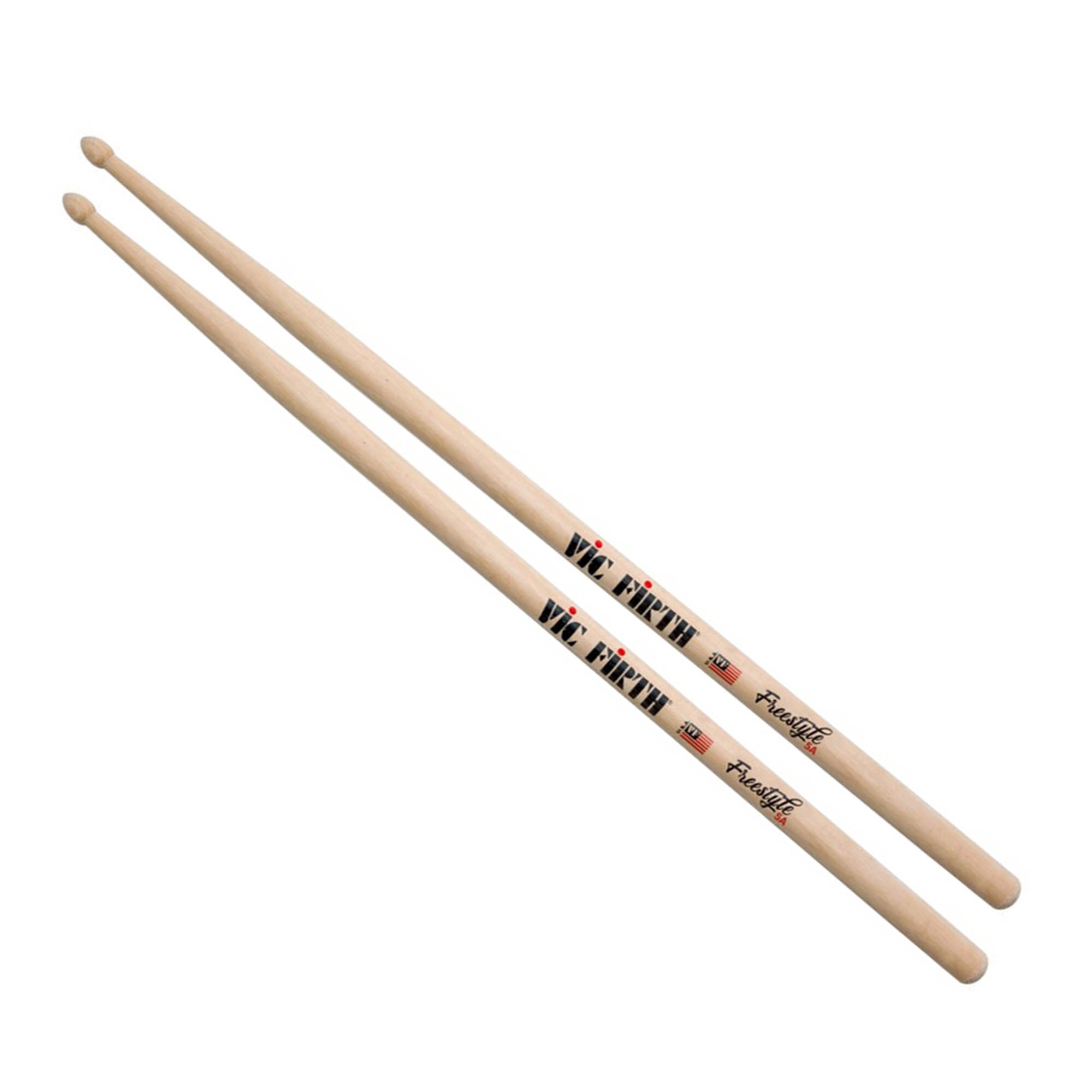 Baqueta Vic Firth Freestyle FS5A Punta de Madera