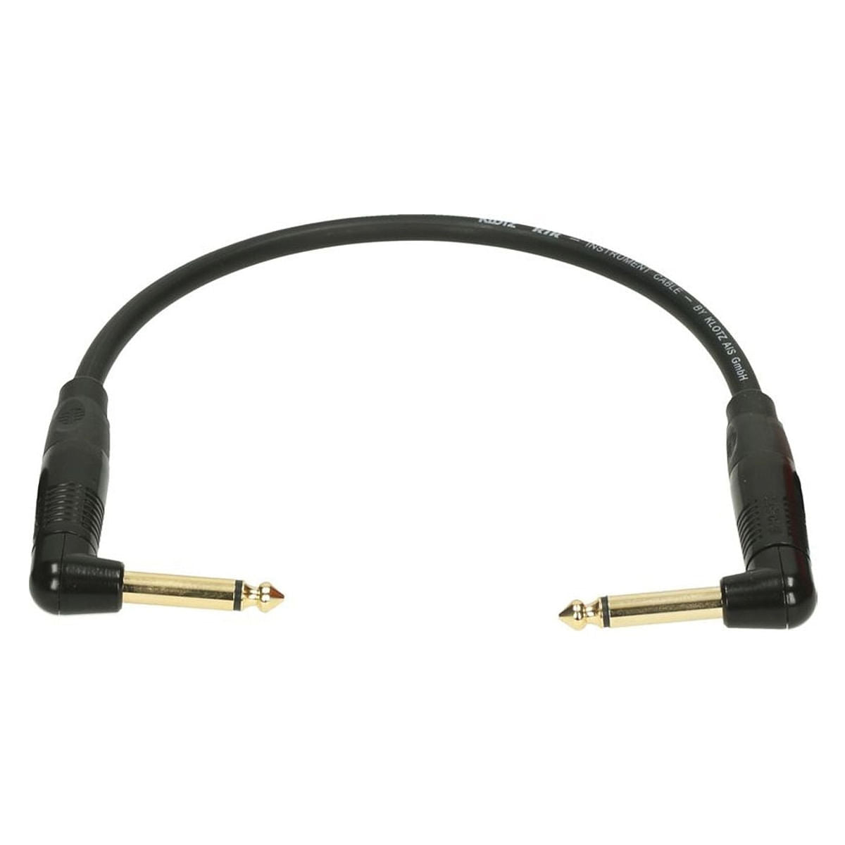 Cable Patch con conectores angulados Klotz KIKPK020RR 20cm