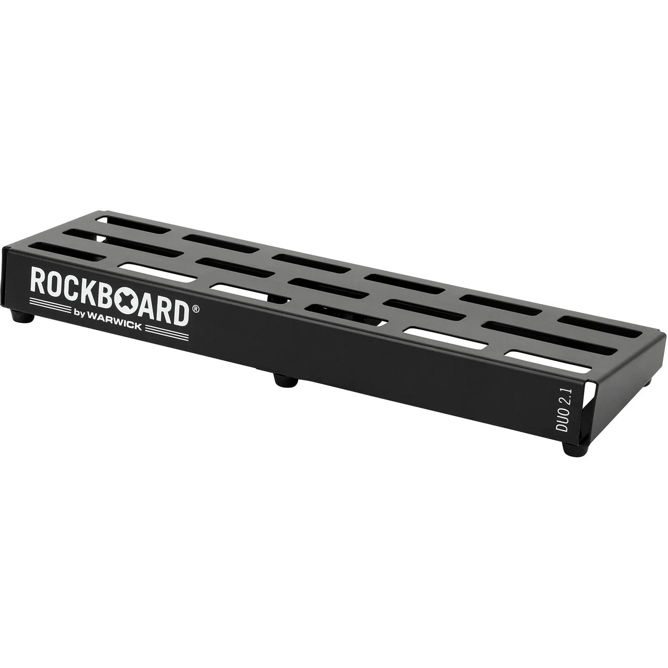 Pedalboard para pedales con Flight Case Rockboard DUO 2.1 C