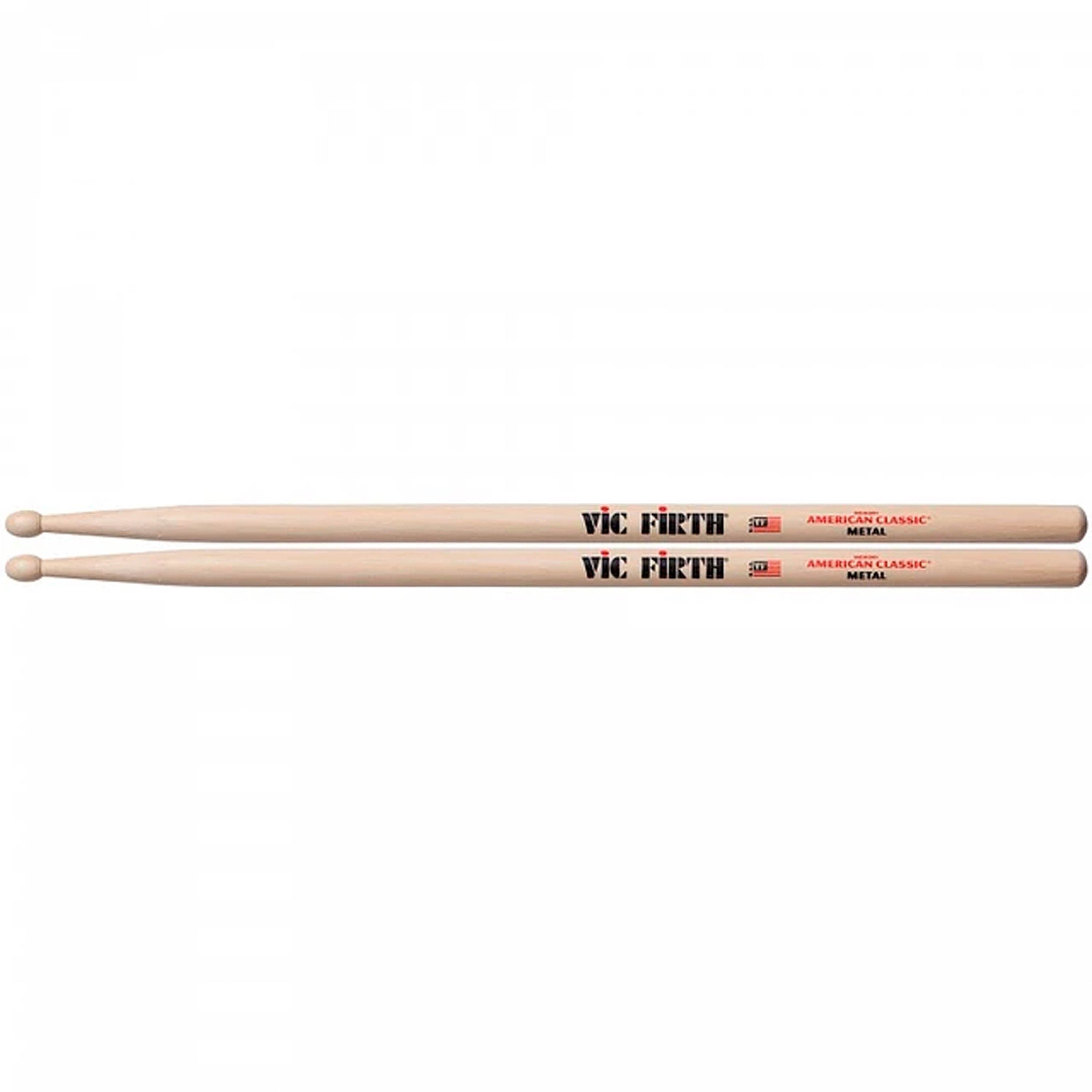Baquetas Vic Firth American Classic Metal Punta de Madera