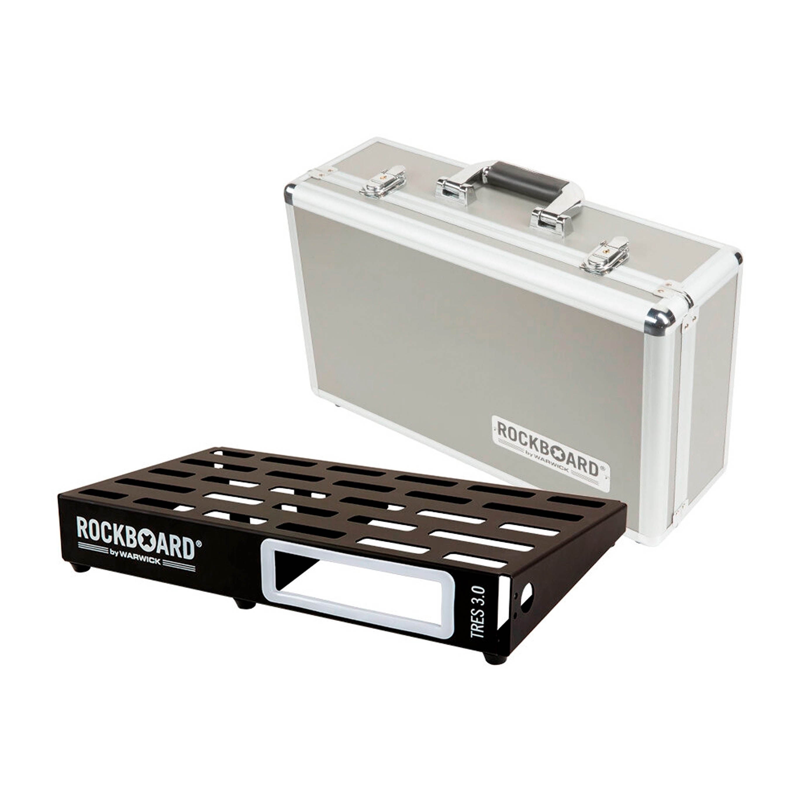 Pedalboard Para Pedales Rockboard TRES 3.0 C con Flightcase