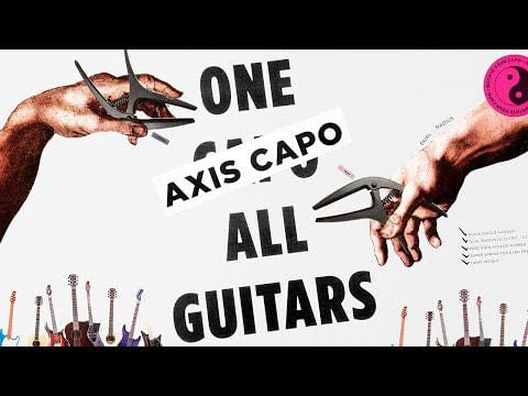 Cejillo Ernie Ball Axis Dual Capo Color estaño