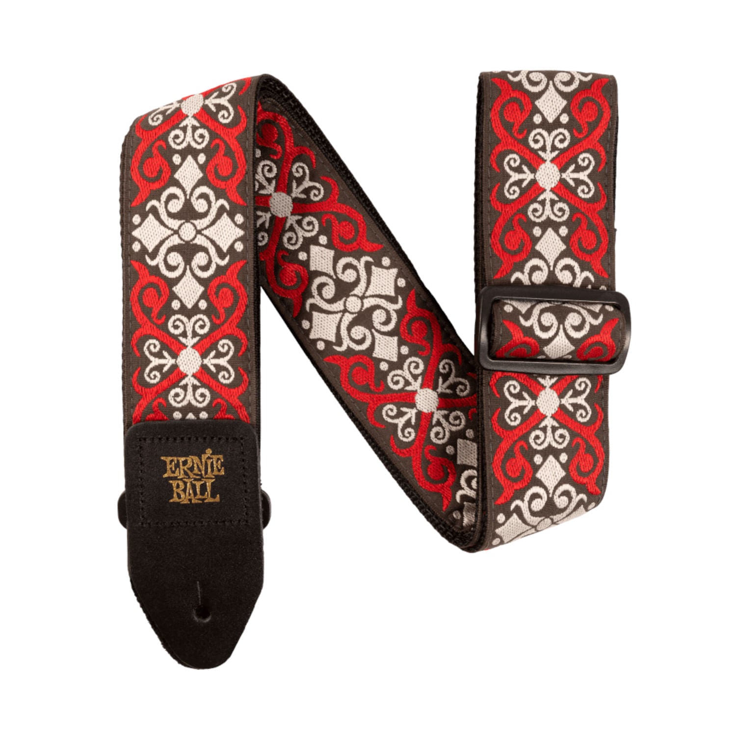 Correa de guitarra Ernie Ball Red Trellis Jacquard