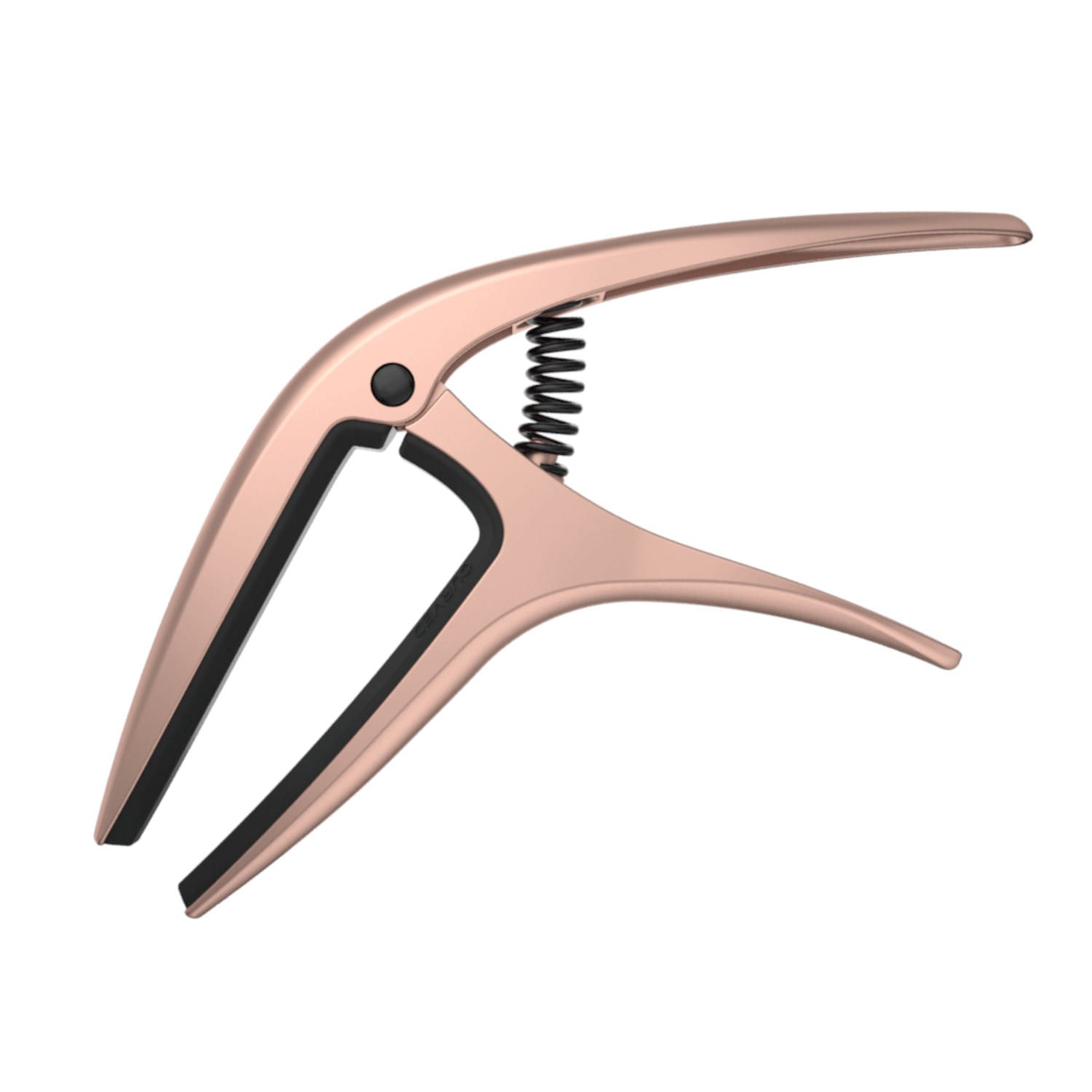 Cejillo Ernie Ball Axis Dual Capo Color Oro rosado satinado