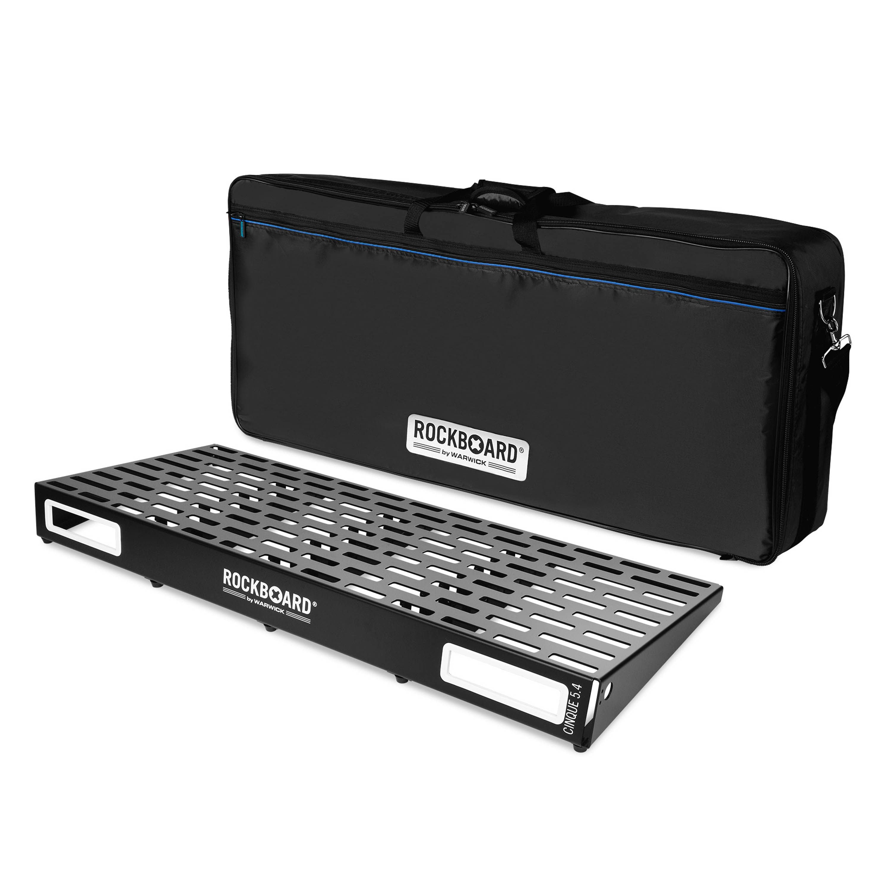 Pedalboard de Pedales Rockboard CINQUE 5.4 con Funda 102x41