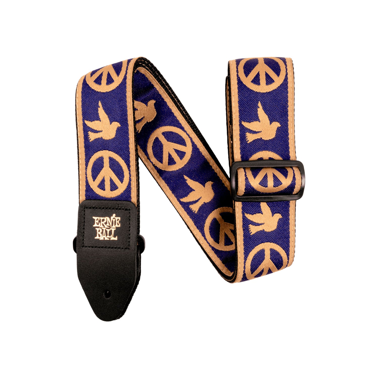 Correa de Guitarra Ernie Ball Peace Love Jacquard P04699