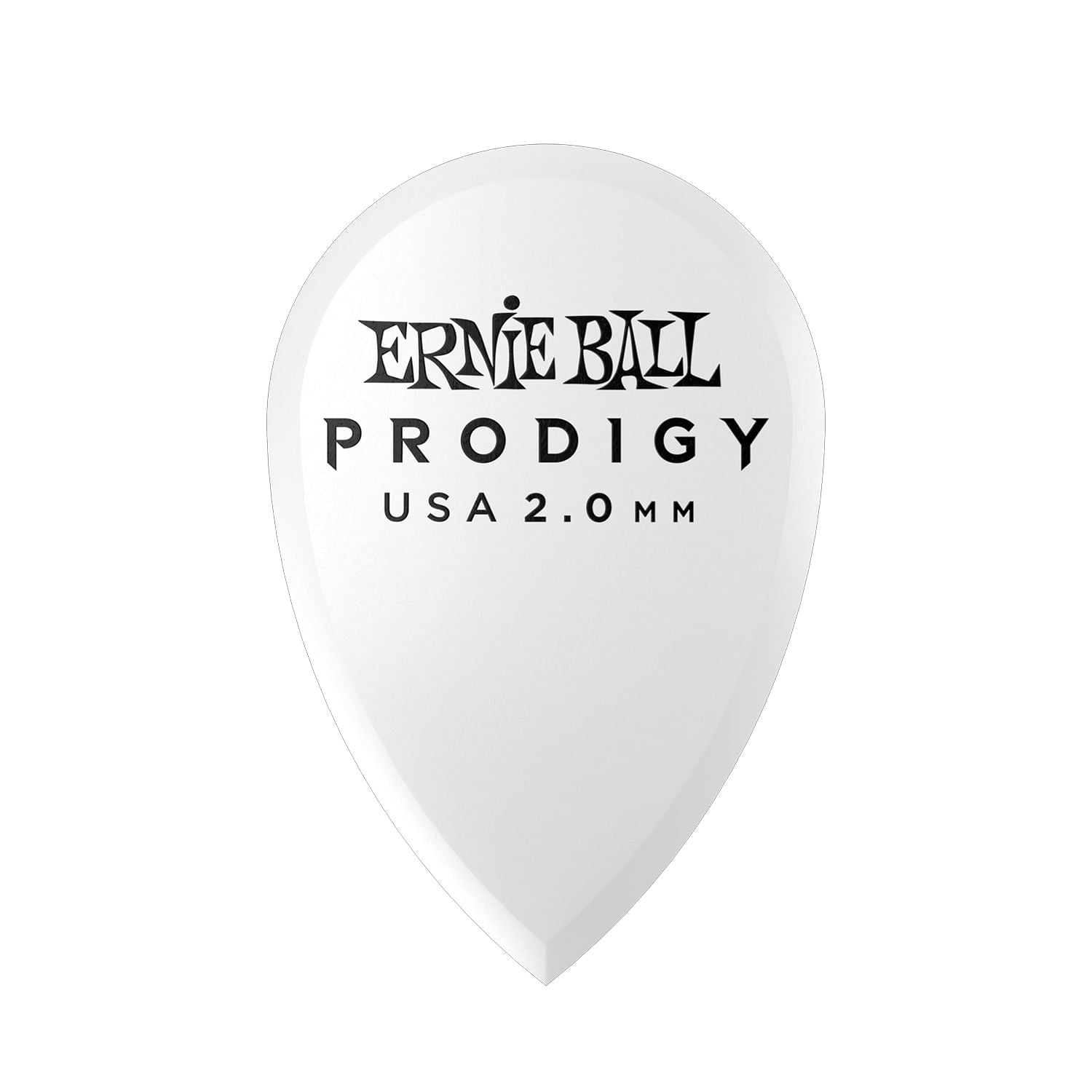 Pack de 6 uñetas Ernie Ball Prodigy P09336 Blancas 2.0mm