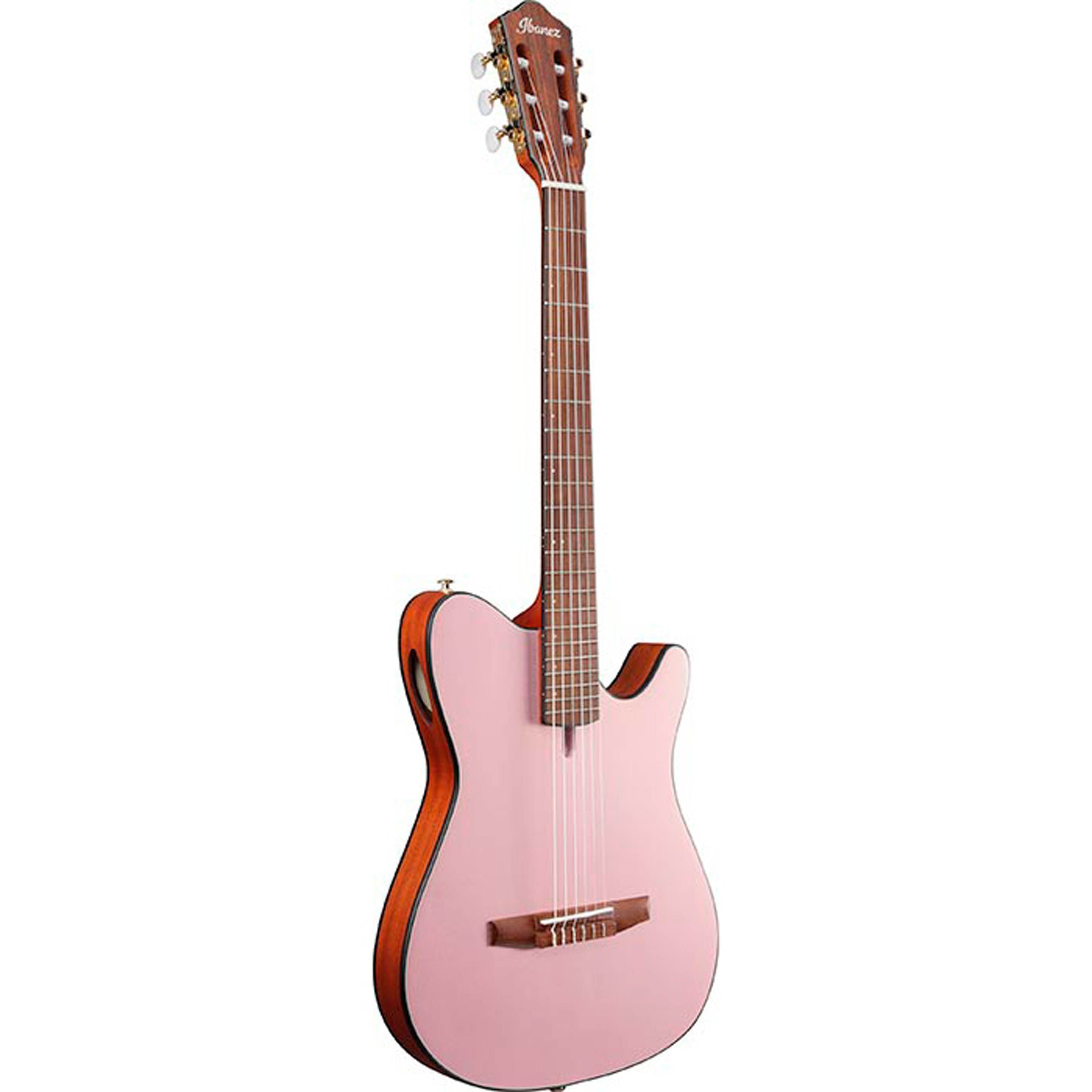 Guitarra electroacústica Ibanez FRH10N Thinline Rose Gold