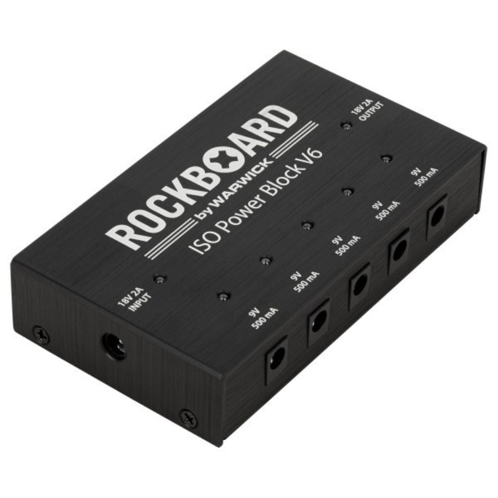 Fuente de poder Rockboard ISO Power Block V6 - 6 pedales