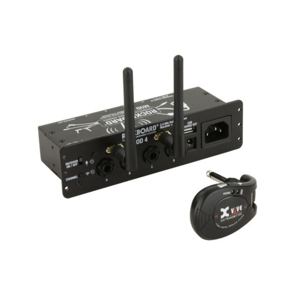 Transmisor y Receptor Rockboard MOD 4 y U2 + Patchbay