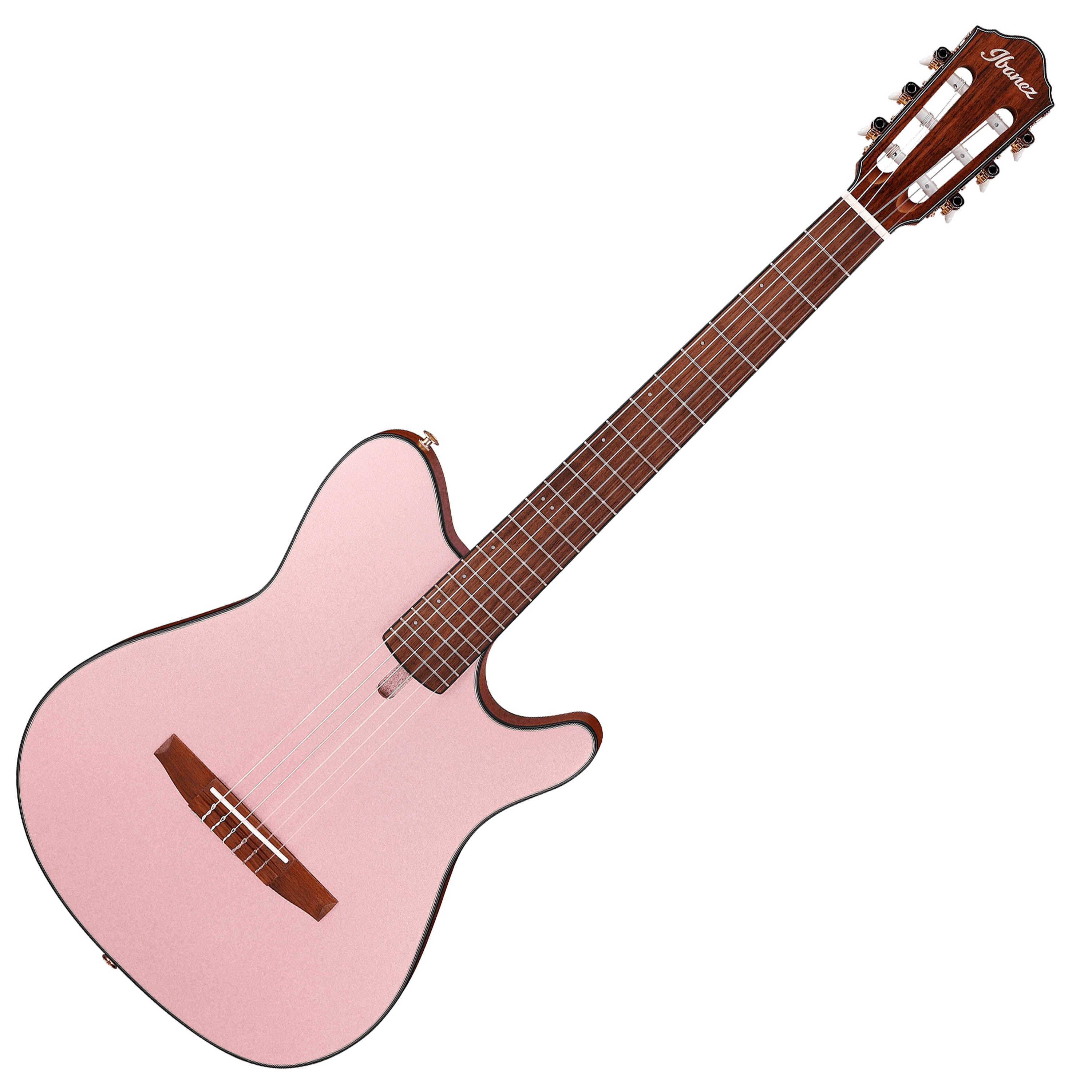 Guitarra electroacústica Ibanez FRH10N Thinline Rose Gold