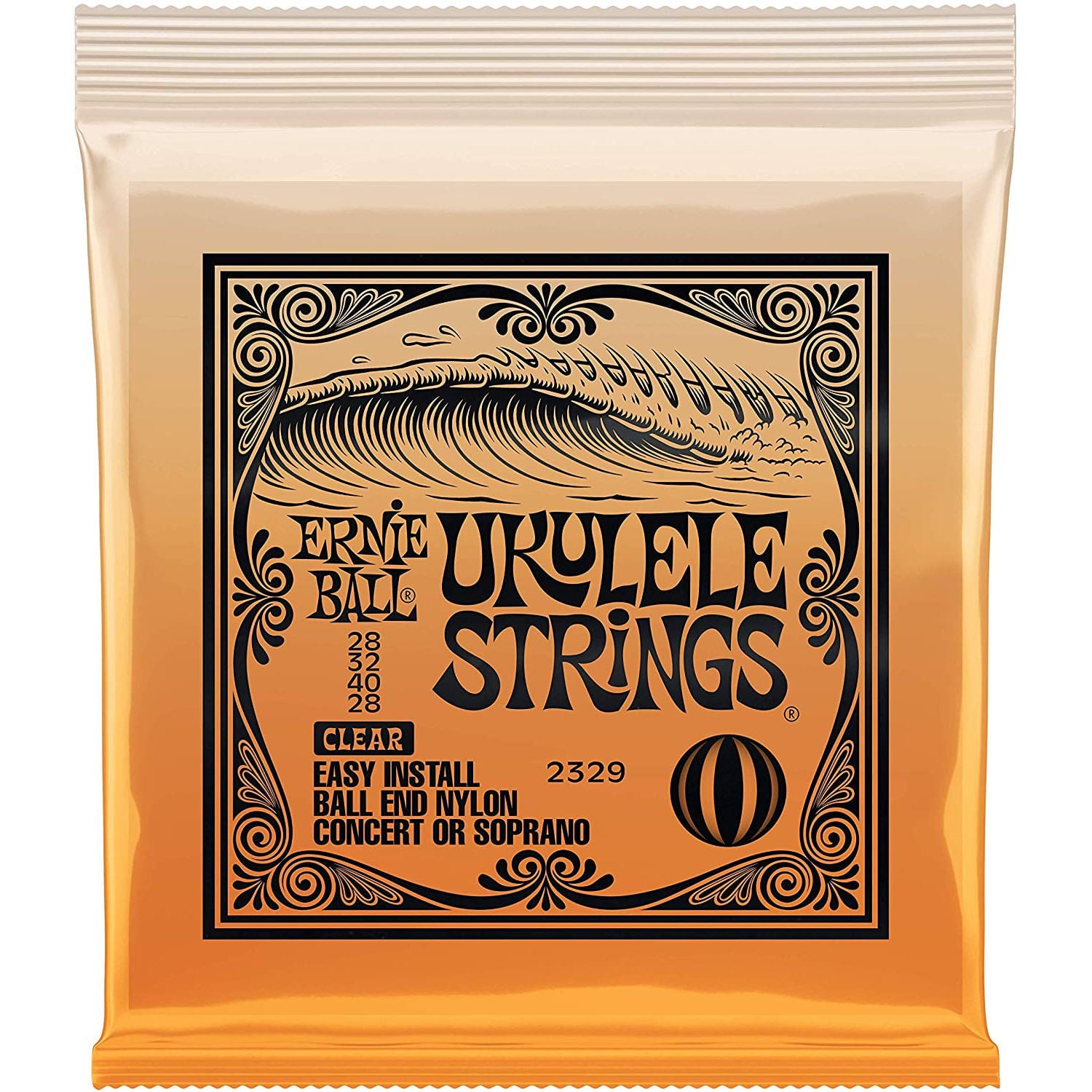 Cuerdas nylon Ukelele Ernie Ball P02329 - Concert/Soprano