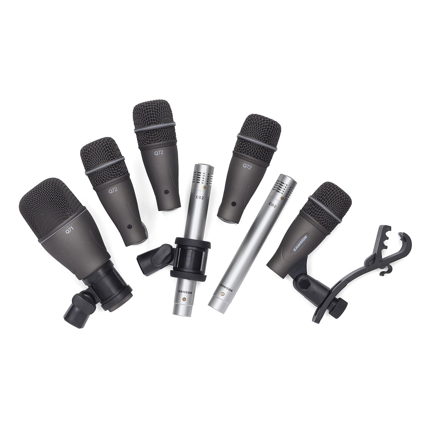 Pack micrófonos batería acústica Samson DK707 - 7 Piezas