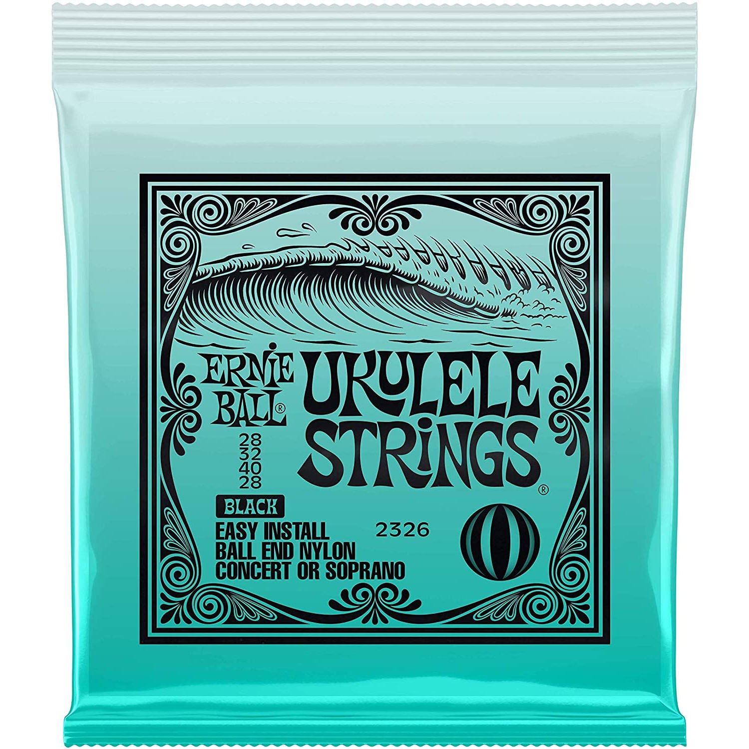 Cuerdas nylon Ukelele Ernie Ball P02326 - Concert/Soprano