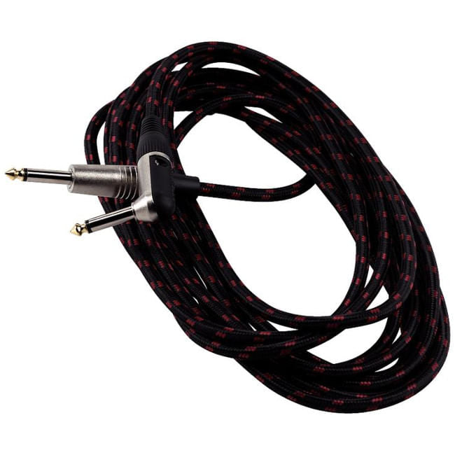 Cable instrumento Rockcable RCL30253 TC negro y rojo 3 m.