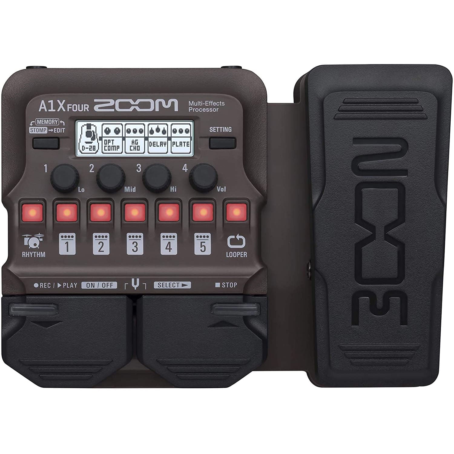 Pedalera multiefecto Zoom A1X Four