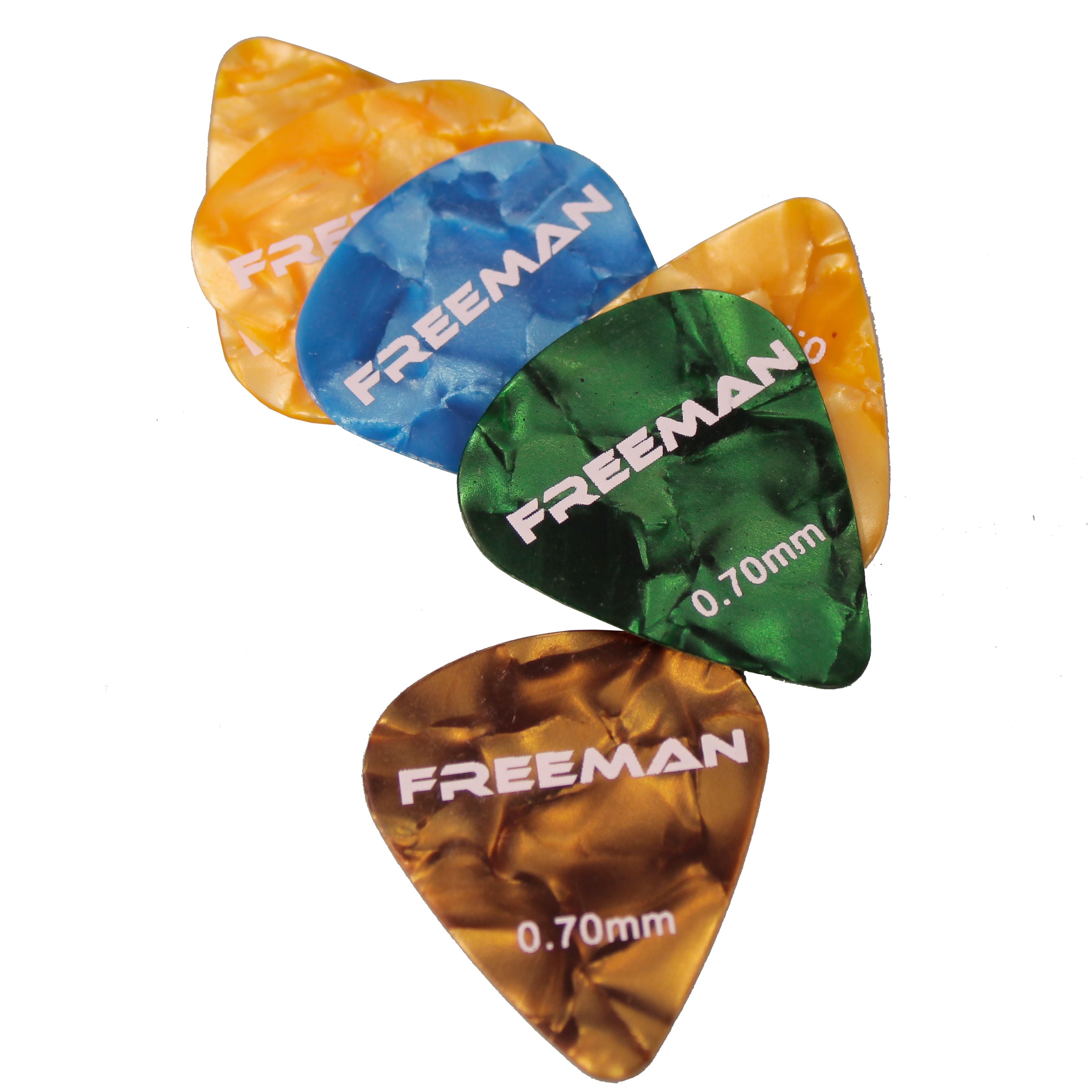 Pack de uñetas Freeman 6 unidades Medium MED MTC