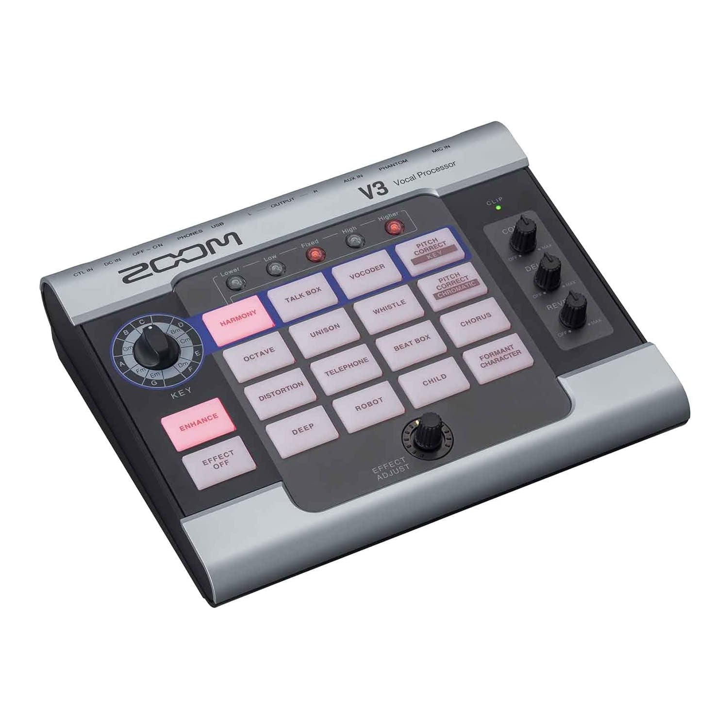 Procesador de Efecto Vocal Zoom V3