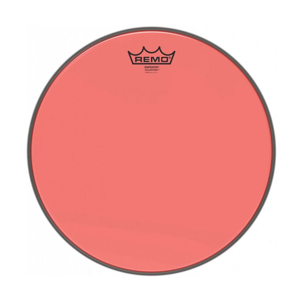 Parche Remo Colortone Emperor BE-0310-CT-RD 10 pulg. rojo