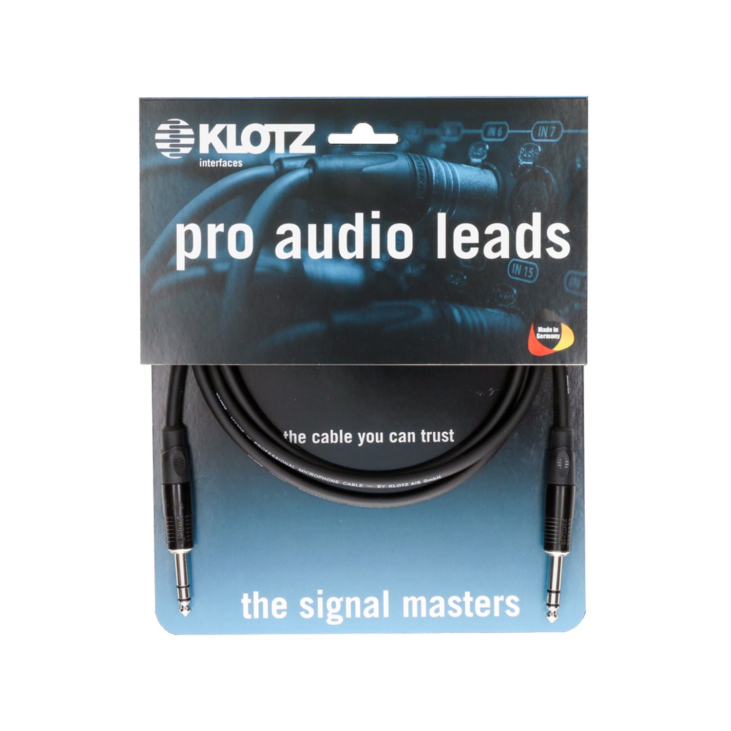 Cable patch balanceado Klotz B4PP1K0200 2 mts