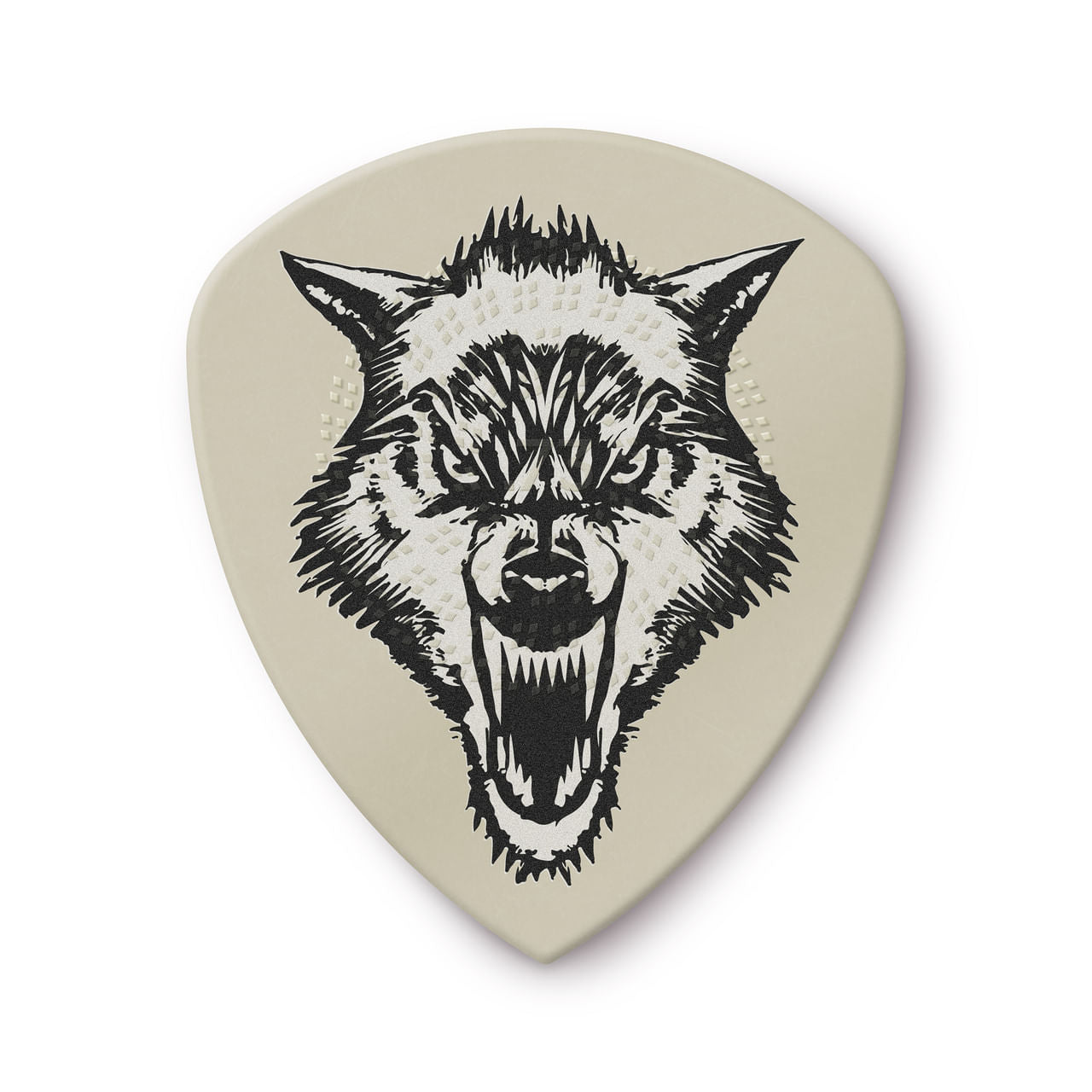 Pack 6 uñetas Dunlop Hetfield Black Fang 73mm blancas
