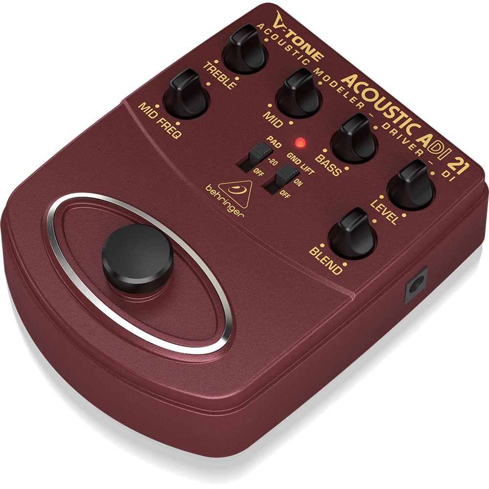 Pedal caja directa para guitarra Acústica Behringer ADI21