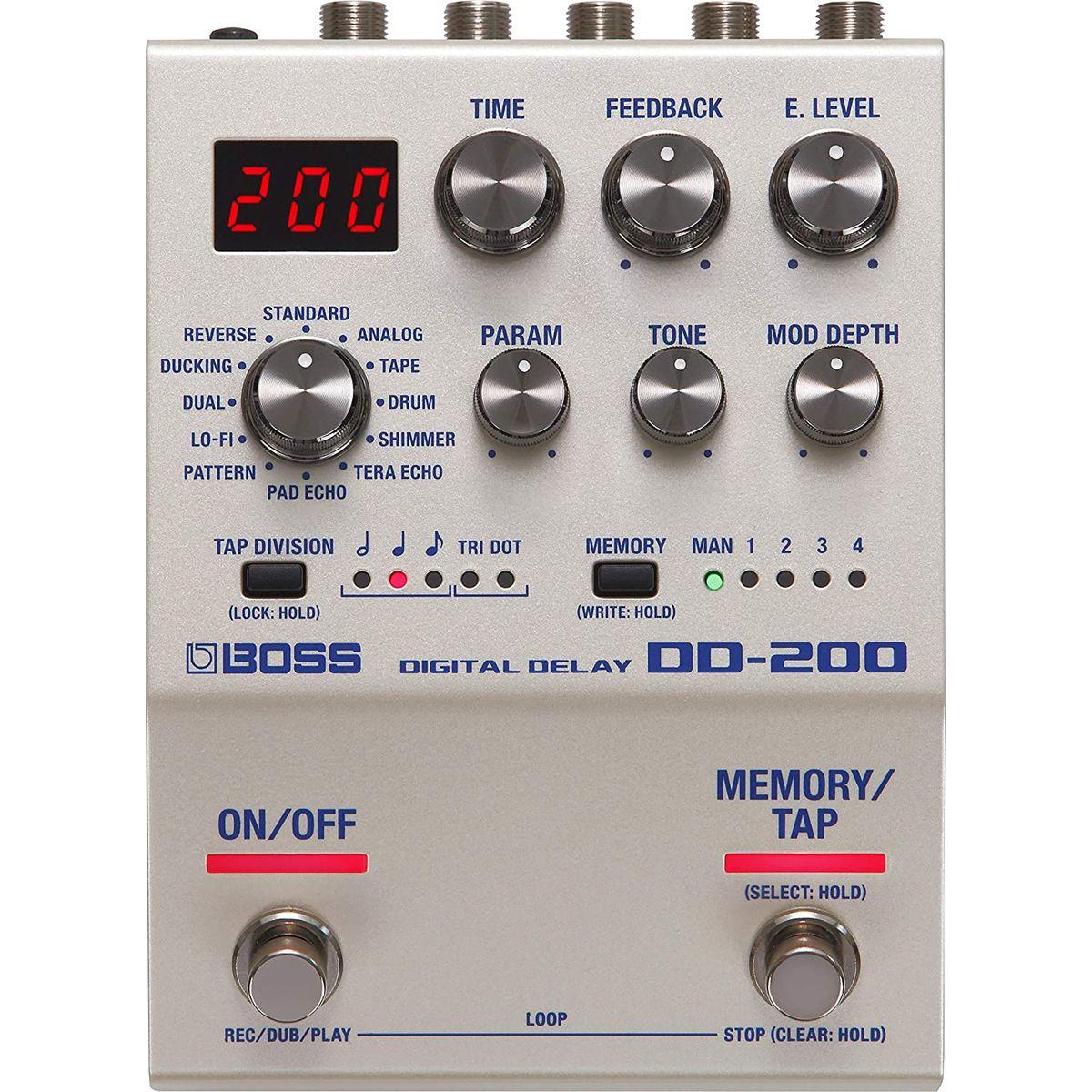 Pedal de Efecto Boss DD-200 Digital Delay