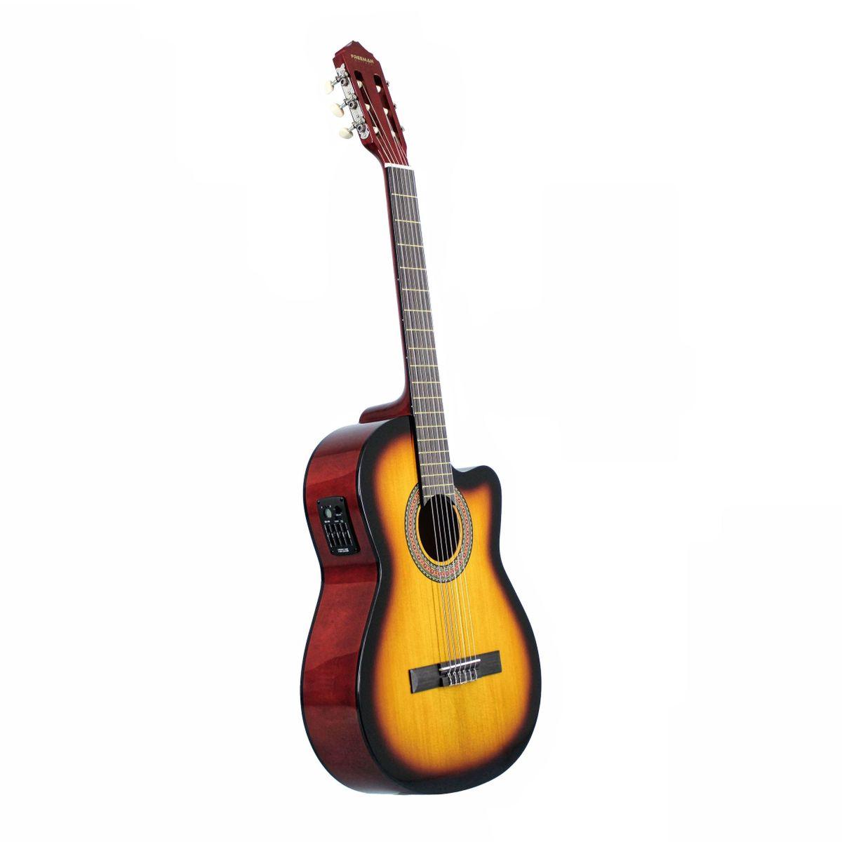 Guitarra Electroacústica Freeman FR-CG44CEQ - Sunburst