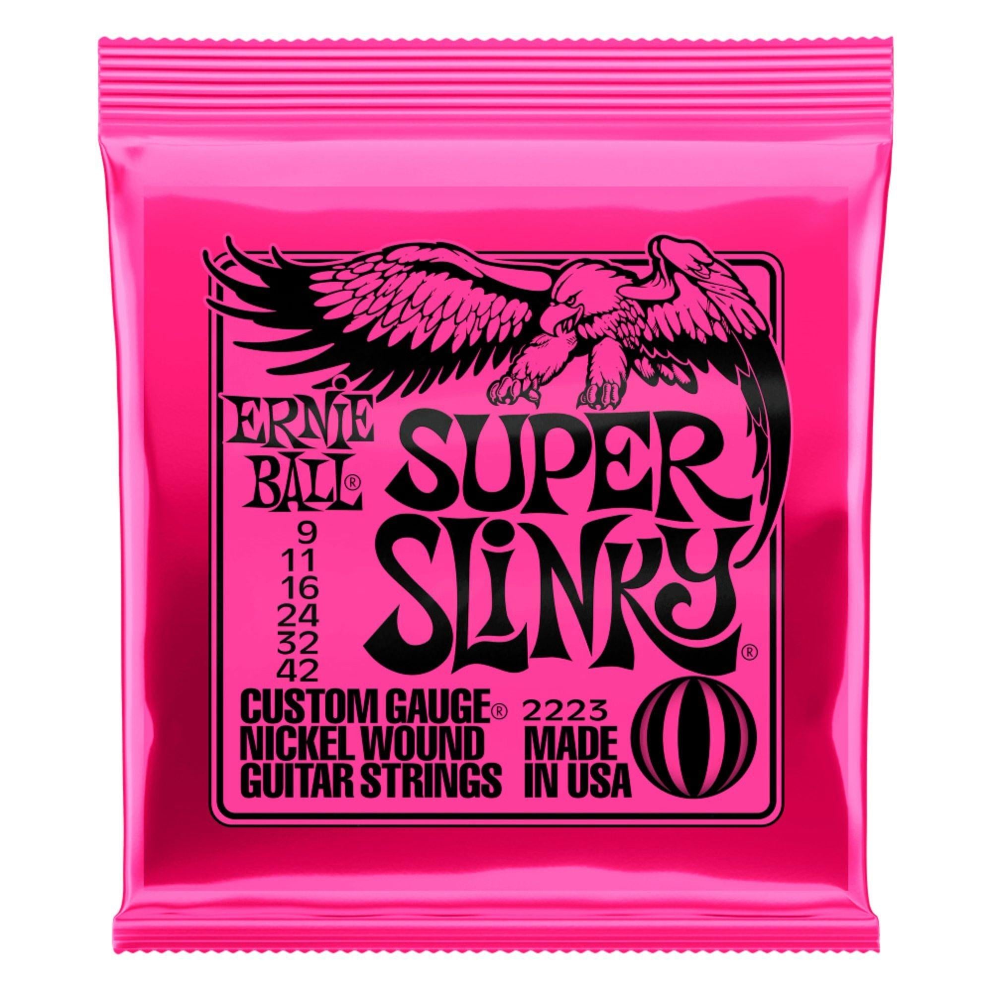 Set de Cuerdas guitarra eléctrica 009 Ernie Ball 2223 SUPER